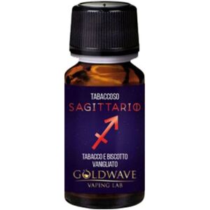 GOLDWAVE ZODIAC SAGITTARIO Aroma concentrato 10 ML Tabacco Biscotto Vaniglia