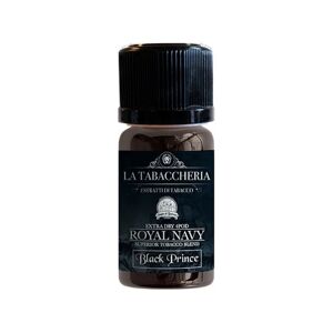 LA TABACCHERIA BLACK PRINCE ROYAL NAVY 10 ML MINI SHOT LINEA SHOT 30 Tabacco Cavendish Latakia Oriental