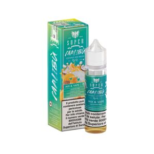 SUPER FLAVOR MIX & VAPE MALIBU 30 ML Nicotina 0 Cocco Melone