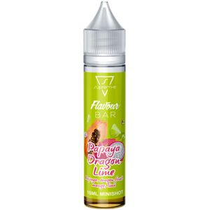 SUPREM-E PAPAYA DRAGON LIME 10 ML MINI SHOT Papaya Pitaya Mango Lime