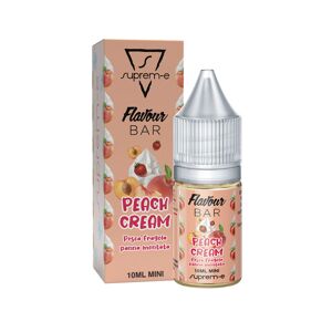 SUPREM-E FLAVOUR BAR PEACH CREAM 10 ML MINI SHOT Pesca Fragola Panna montata