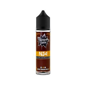 TORNADO JUICE NJ4 Shot 20 ML in 60 ML Tabacco Caramello Biscotto