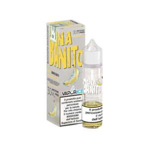 VAPORART MIX & VAPE BANANITO 30 ML Nicotina 0 Banana Ghiaccio