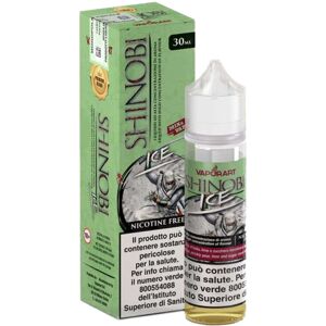 VAPORART MIX & VAPE SHINOBI ICE 30 ML Nicotina 0 Papaya Fico d'India Lime Menta