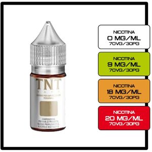 Tnt Vape Base Neutra 10ml 70/30 Basetta Nicotina