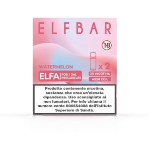 Elfbar ELFA Watermelon Pod Usa e Getta  2 Pezzi