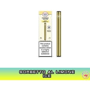 Dinner Lady LEMON SHERBETS Vape Pen Sigaretta Usa e Getta 400 Puff