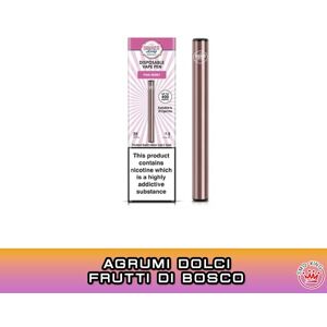 Dinner Lady PINK BERRY Vape Pen Sigaretta Usa e Getta 400 Puff