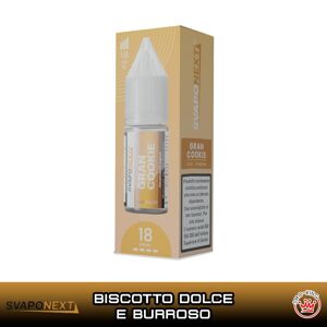 Svaponext GRAN COOKIE Liquido Pronto Nicotina 10 ml Next eliquid by