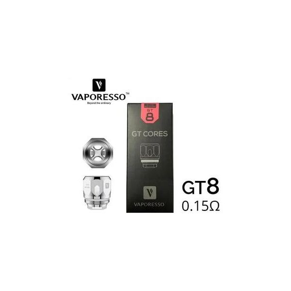 vaporesso gt8 per nrg tank resistenza - 3 pezzi