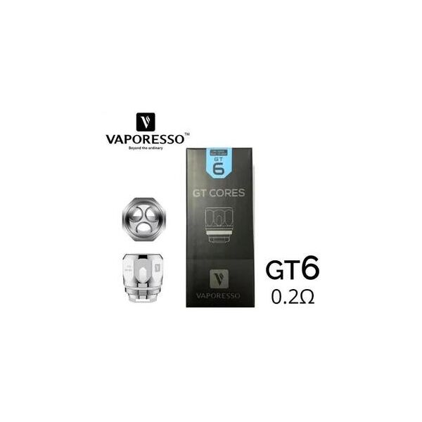 vaporesso gt6 resistenza - 3 pezzi