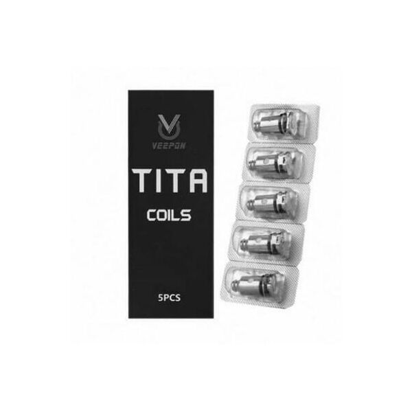 veepon tech tita coil veepon resistenze ricambio - 5 pezzi