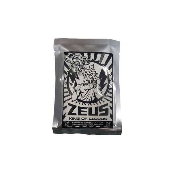 zeus vaping cotton black thunder zeus king of clouds fogli cotone