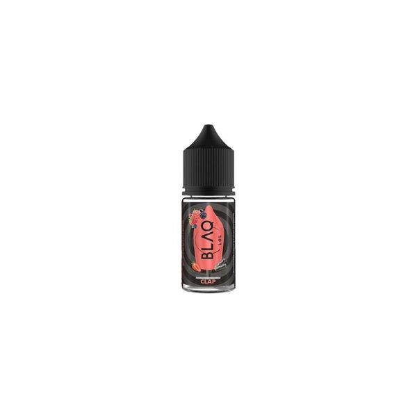 blaq vapor clap lol blaq aroma mini shot 10ml frutti di bosco liquirizia ghiaccio