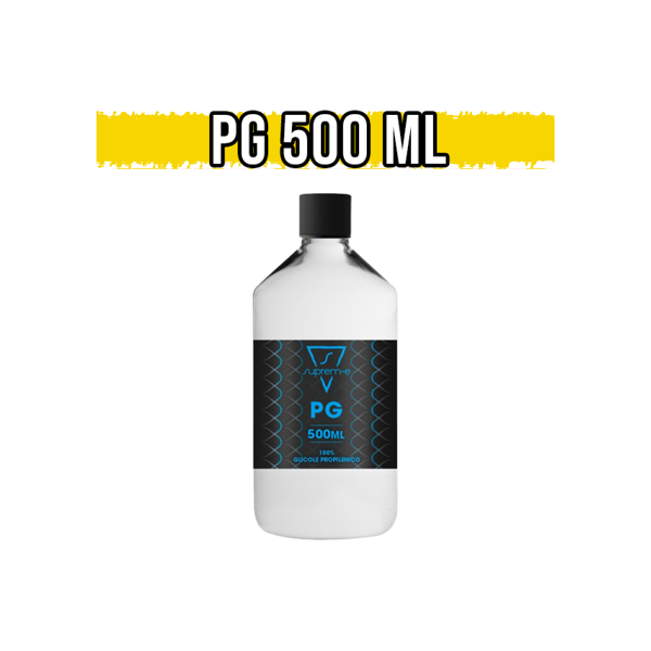 suprem-e glicole propilenico 500ml base full pg