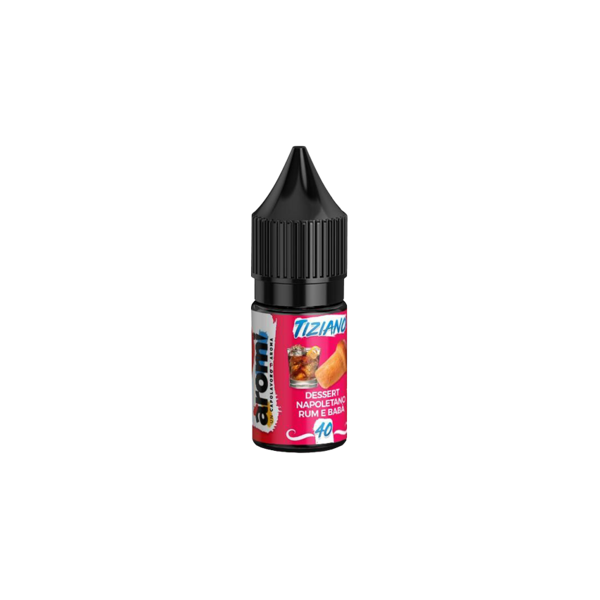 easy vape tiziano n.40 aromì aroma concentrato 10ml babà rum