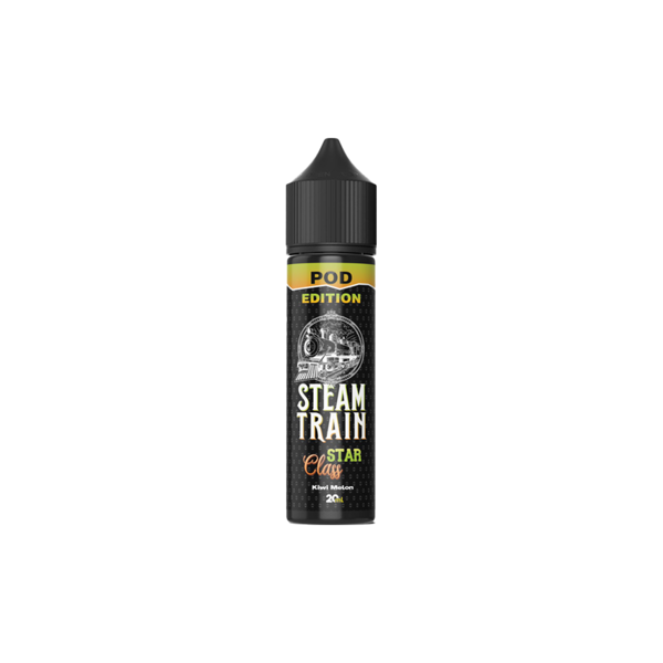 steam train star class pod edition liquido shot 20ml caramella kiwi melone