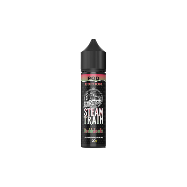 steam train doubleheader pod edition liquido shot 20ml fragola kiwi ghiaccio