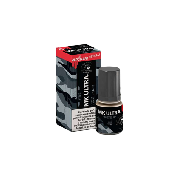 vaporart fine stock - mk ultra il santone dello svapo liquido pronto 10ml tabacco latakia