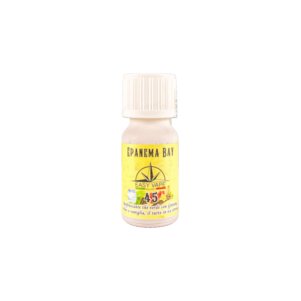 easy vape epanema bay n.45 aroma concentrato 10ml the al ginseng ribes vaniglia