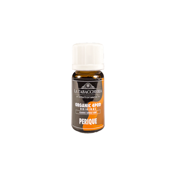 la tabaccheria perique organic 4pod single leaf aroma concentrato 10ml tabacco