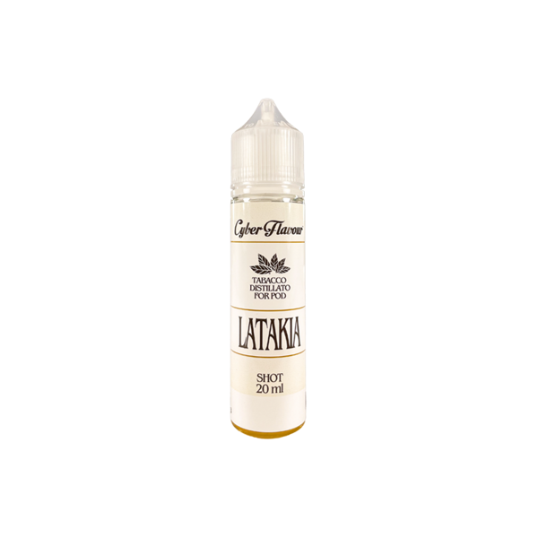 cyber flavour latakia tabacco distillato for pod liquido shot 20ml