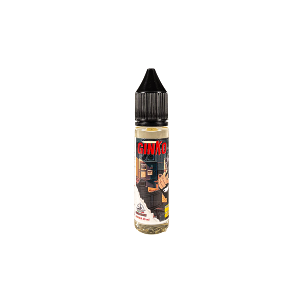 easy vape ginko diabolik liquido shot 20ml tabacco fire cured mandorla