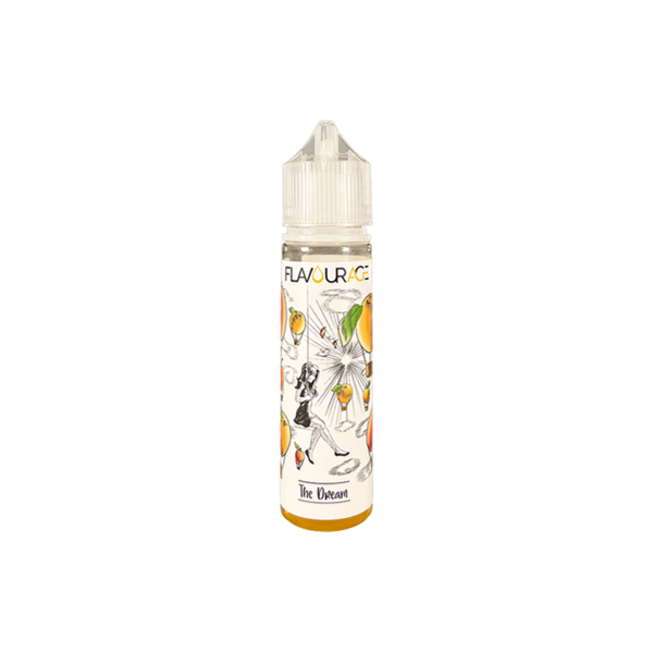 flavourage the dream liquido shot 20ml vaniglia mango albicocca