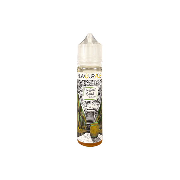 flavourage the secret barrel pistacchio liquido shot 20ml tabacco ry4 butterscotch pistacchio