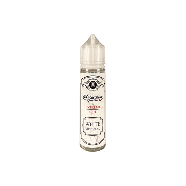 la tabaccheria white oriental extreme 4pod liquido shot 20ml tabacco