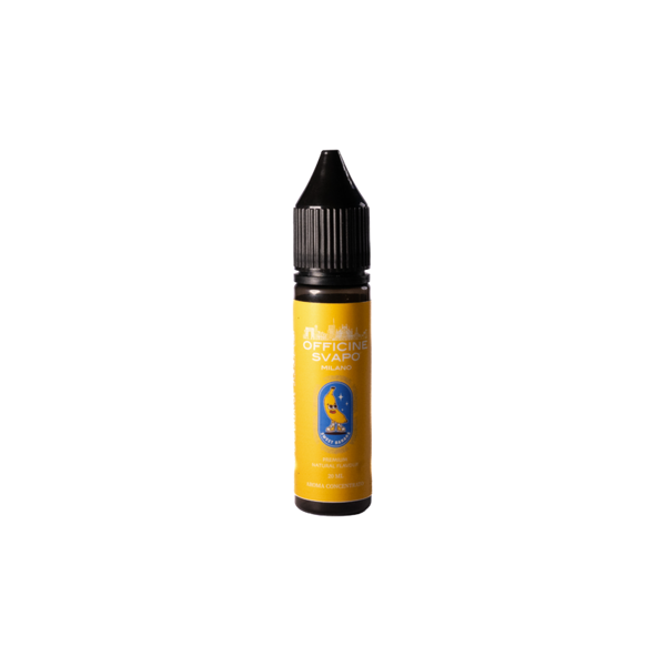 officine svapo sweet banana liquido shot 20ml tabacco banana