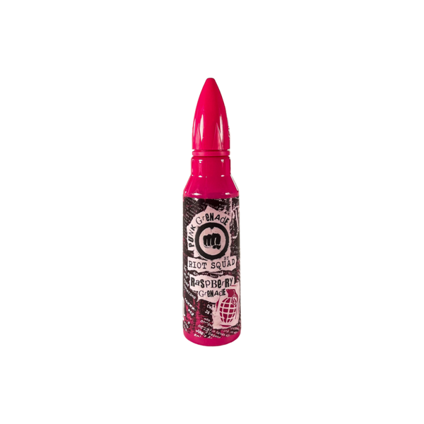 riot labs fine stock - raspberry granade riot squad liquido shot 20ml limonata lampone