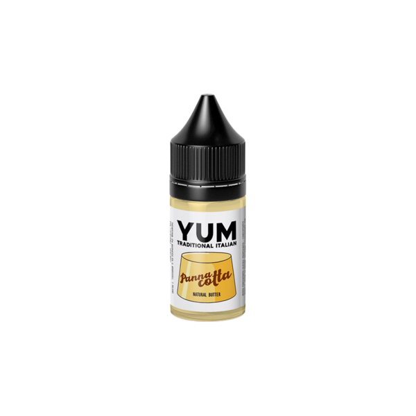 the vape man yum from the nenna's love liquido shot 25ml panna cotta