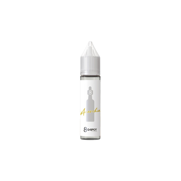 g-spot flavour anarchia pod edition g-spot liquido shot 20ml cracker banana caramello