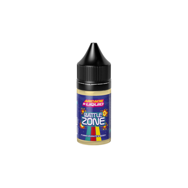 the vape man battle zone arcade eliquid liquido shot 25ml melograno frutti di bosco fragola