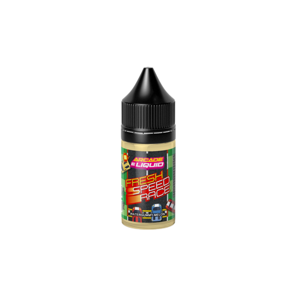 the vape man fresh speed race arcade eliquid liquido shot 25ml anguria fragola melone