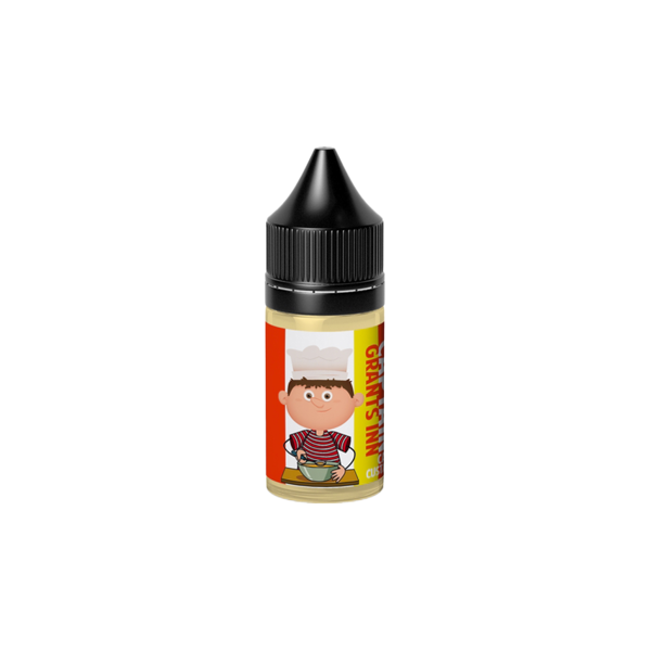 the vape man cake custard captain grants inn liquido shot 25ml torta crema vaniglia