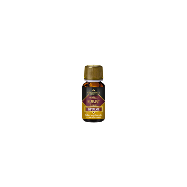 goldwave imponente mixology aroma concentrato 10ml tabacco virginia biscotto crema bavarese