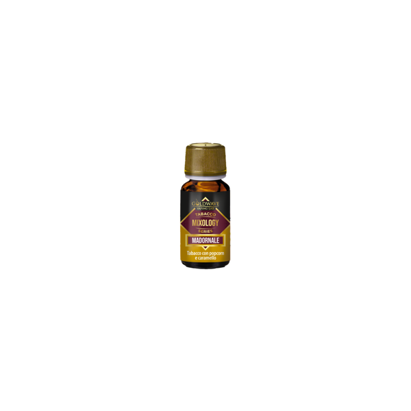 goldwave madornale mixology aroma concentrato 10ml tabacco pop corn caramello