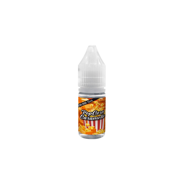 01 vape pop corn caramello aroma mini shot 10ml