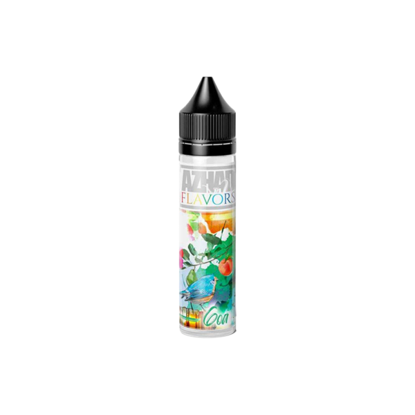 azhad's elixirs goa flavors azhad liquido shot 20ml tabacco kentucky pesca pera torta mela limone