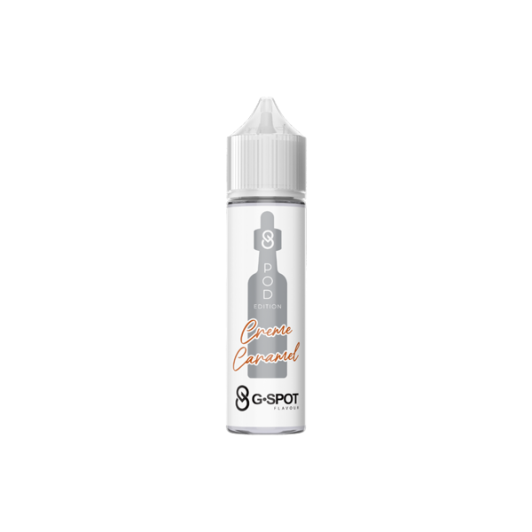 g-spot flavour creme caramel pod edition g-spot liquido shot 20ml