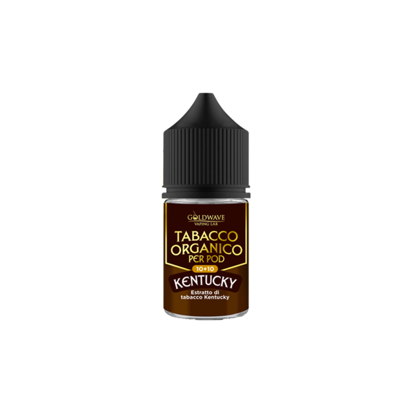 goldwave kentucky tabacco organico per pod aroma mini shot 10ml