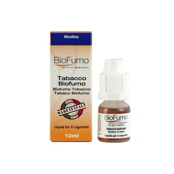 biofumo tabacco  liquido pronto 10ml