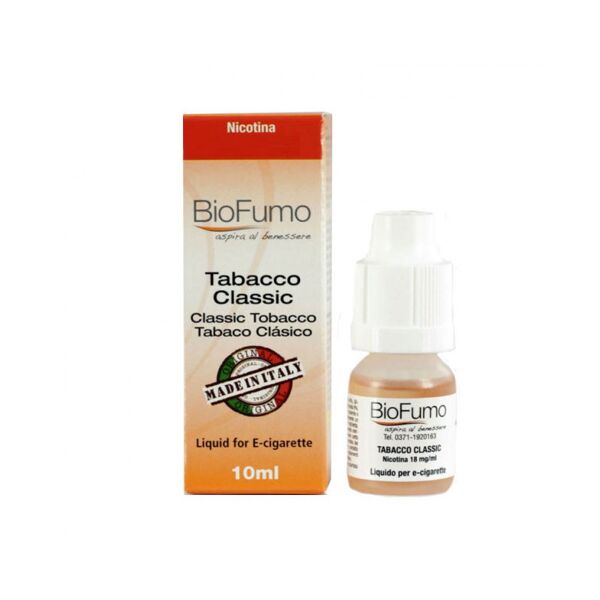 biofumo tabacco classic liquido pronto 10ml