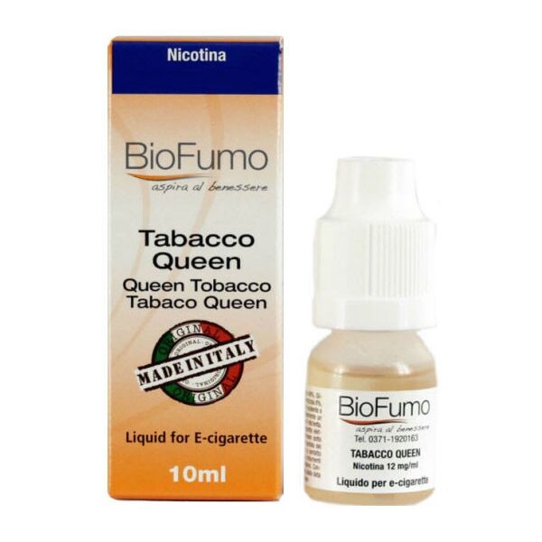 biofumo tabacco queen liquido pronto 10ml