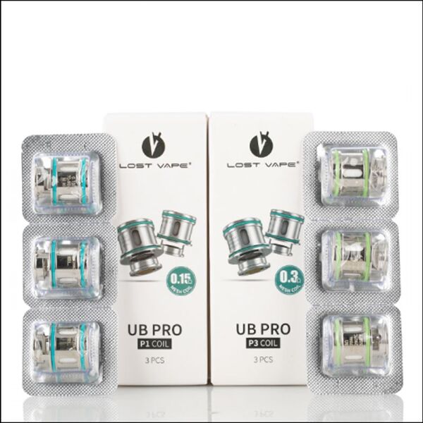 lost vape ub pro resistenze ricambio per ursa  3 pezzi