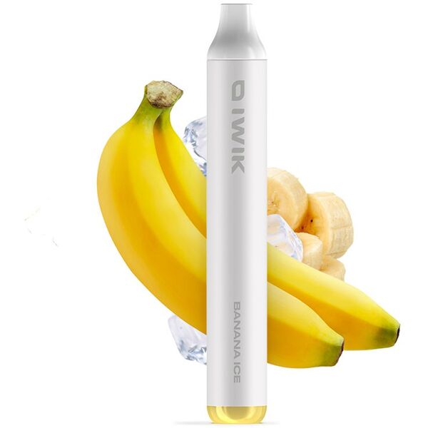 iwik banana ice 400mah sigaretta usa e getta 600 puff