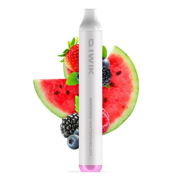 iwik berries watermelon 400mah sigaretta usa e getta 600 puff