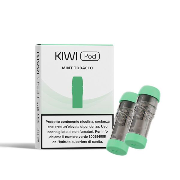 kiwi vapor mint tobacco kiwi pod resistenza precaricata per kiwi - 2 pezzi